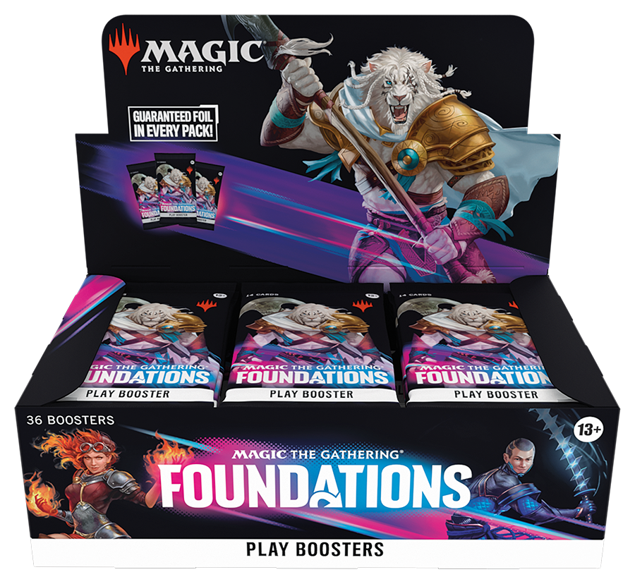 Magic: The Gathering Foundations Play Booster Display