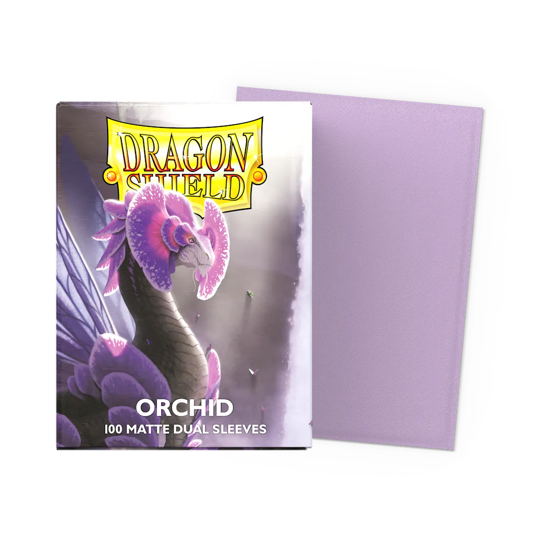 Orchid - Matte Dual Sleeves - Standard Size (100ct)