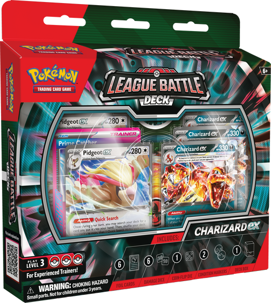 POKEMON TCG: CHARIZARD EX LEAGUE BATTLE DECK