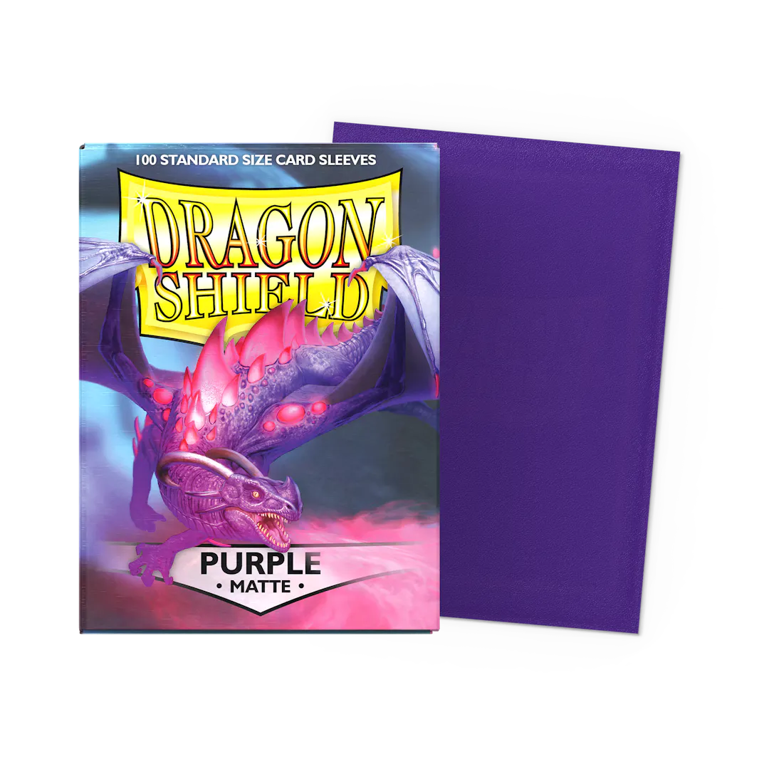 Purple - Matte Sleeves - Standard Size (100ct)