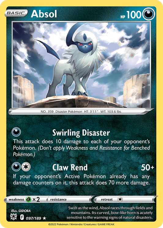 Absol - 097/189 (Cosmos Holo)