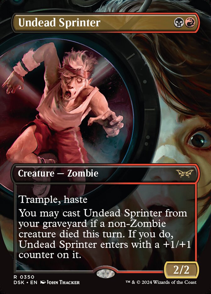 Undead Sprinter (Borderless)