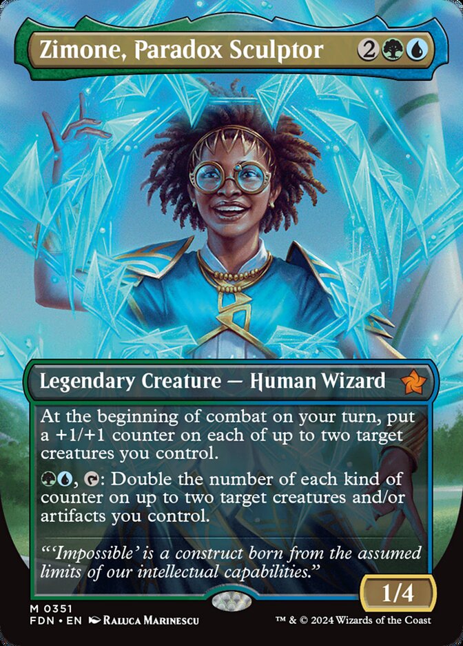 Zimone, Paradox Sculptor (Borderless)