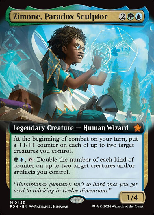 Zimone, Paradox Sculptor (Extended Art)