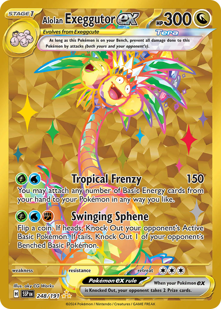 Alolan Exeggutor ex - 248/191