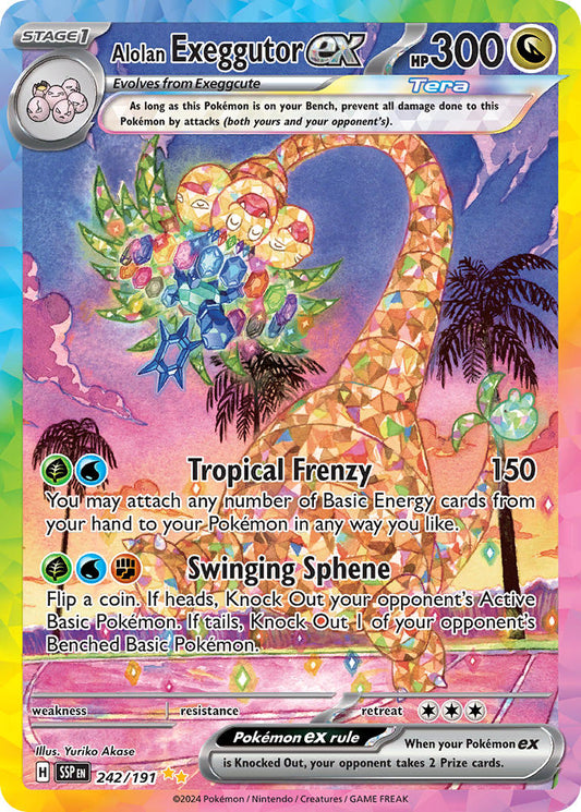 Alolan Exeggutor ex - 242/191