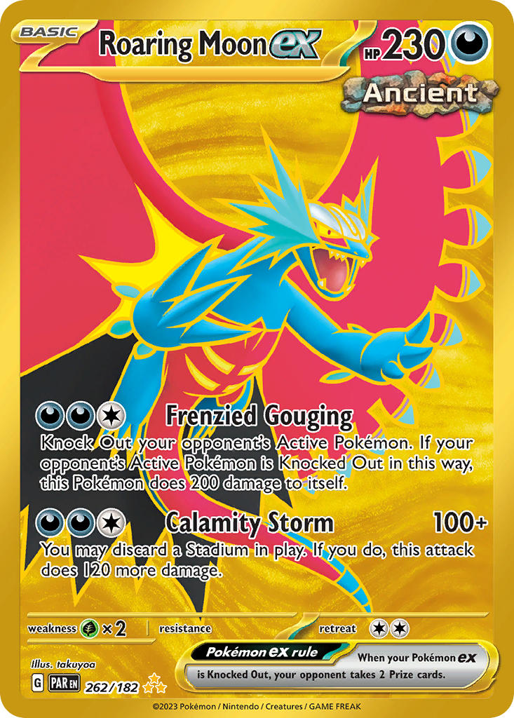 Roaring Moon ex (Hyper Rare)