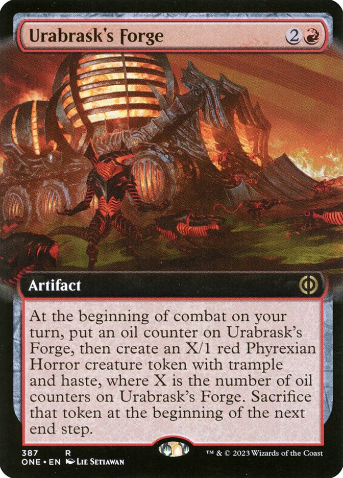 Urabrask's Forge (Extended Art)