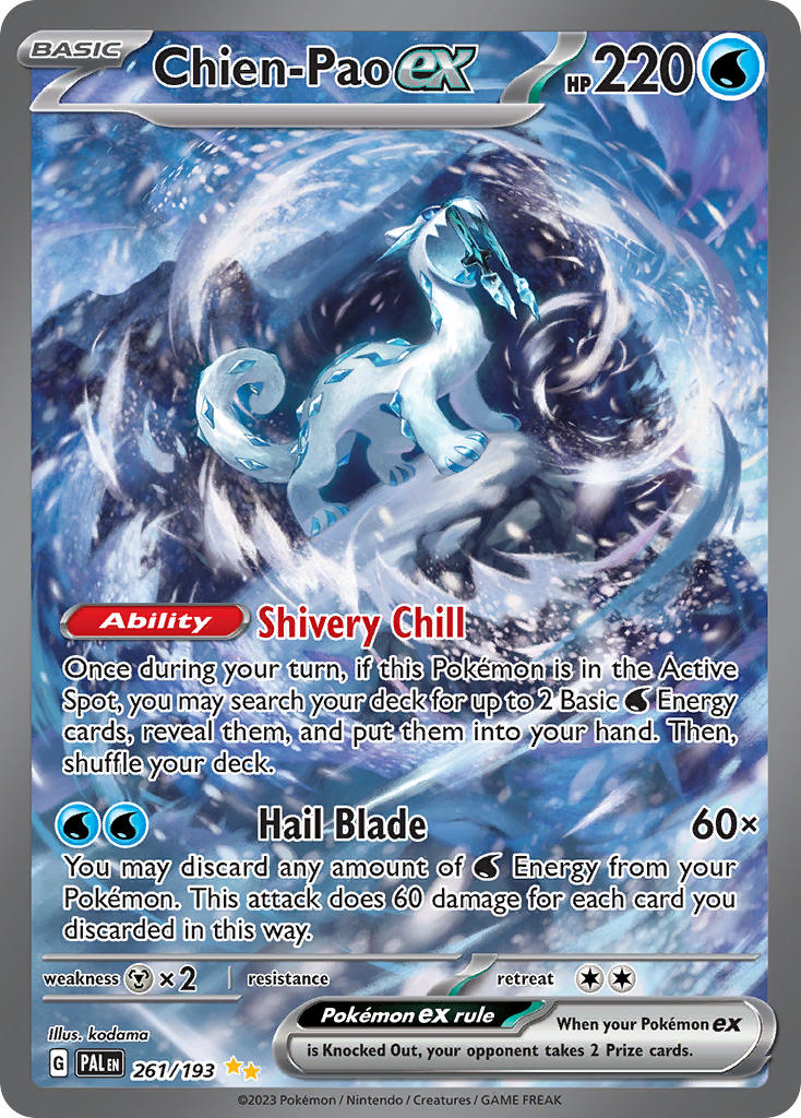 Chien-Pao ex (Special Illustration Rare)